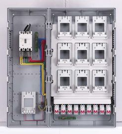 Wall Mounted External Meter Box Polycarbonate 9 Way Electric Control System